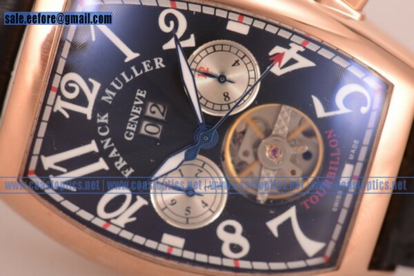 Replica Franck Muller Master Calendar Tourbillon Watch Rose Gold 8880 00 AT